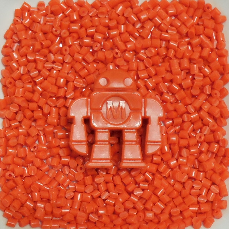 Orange PP Pellets