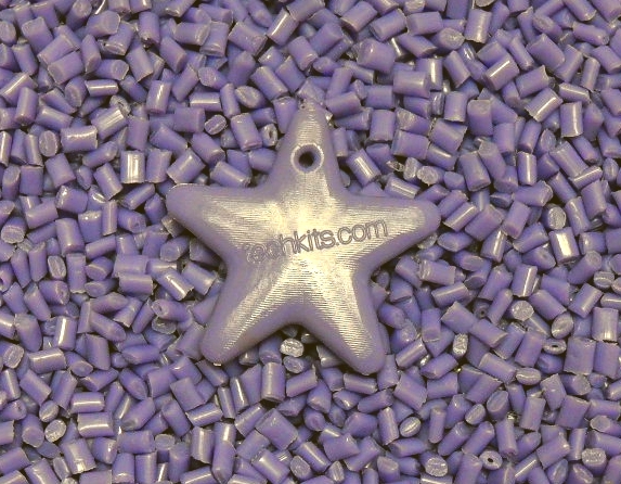 Violet Polyethylene Pellets