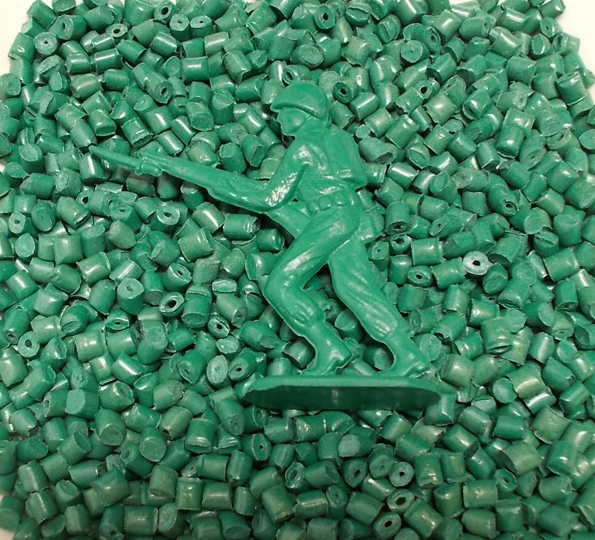 Green Polypropylene Pellets