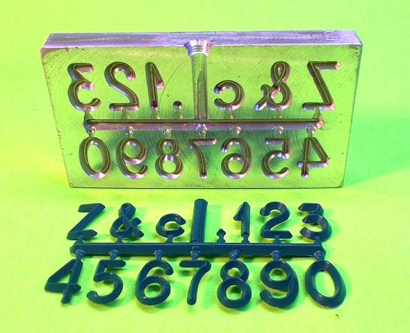 Molded Numbers